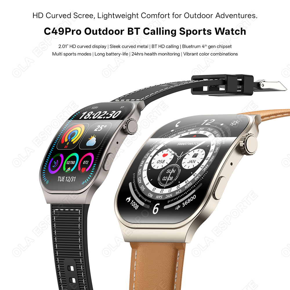 New Curved Screen Smart Watch  - огляд і ціна Health Wellness Trends 2026
