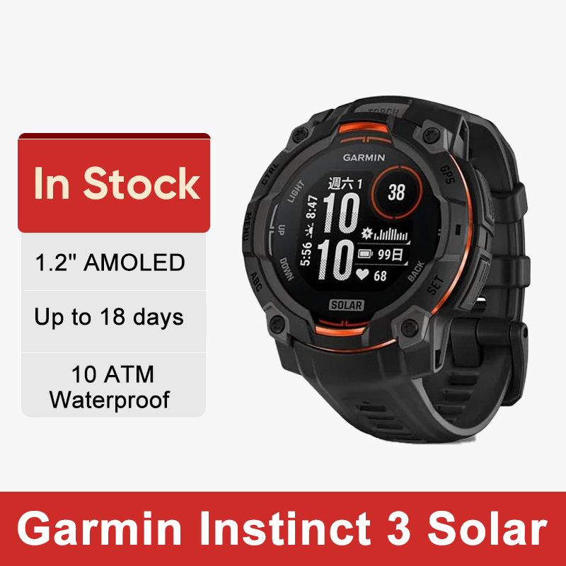 Garmin Instinct 3 Solar BRIGHT - огляд і ціна Health Wellness Activities