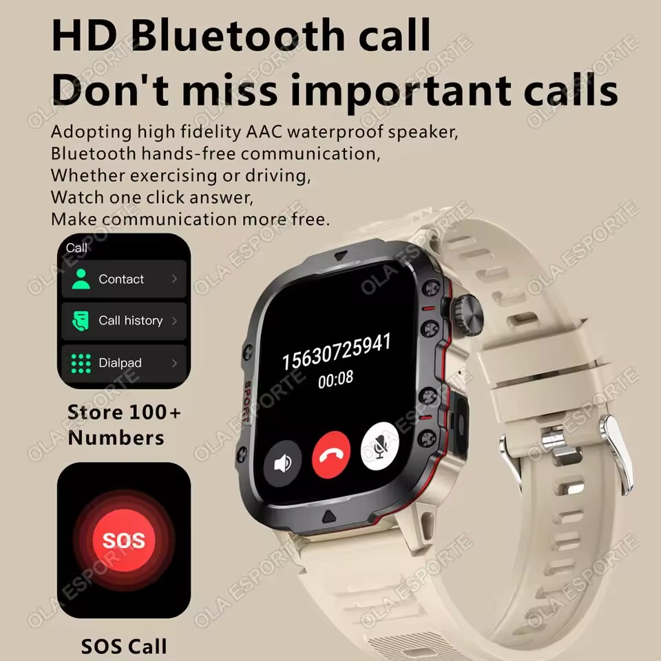2026 New Military Smart Watch  - огляд і ціна Health Wellness Trends 2026