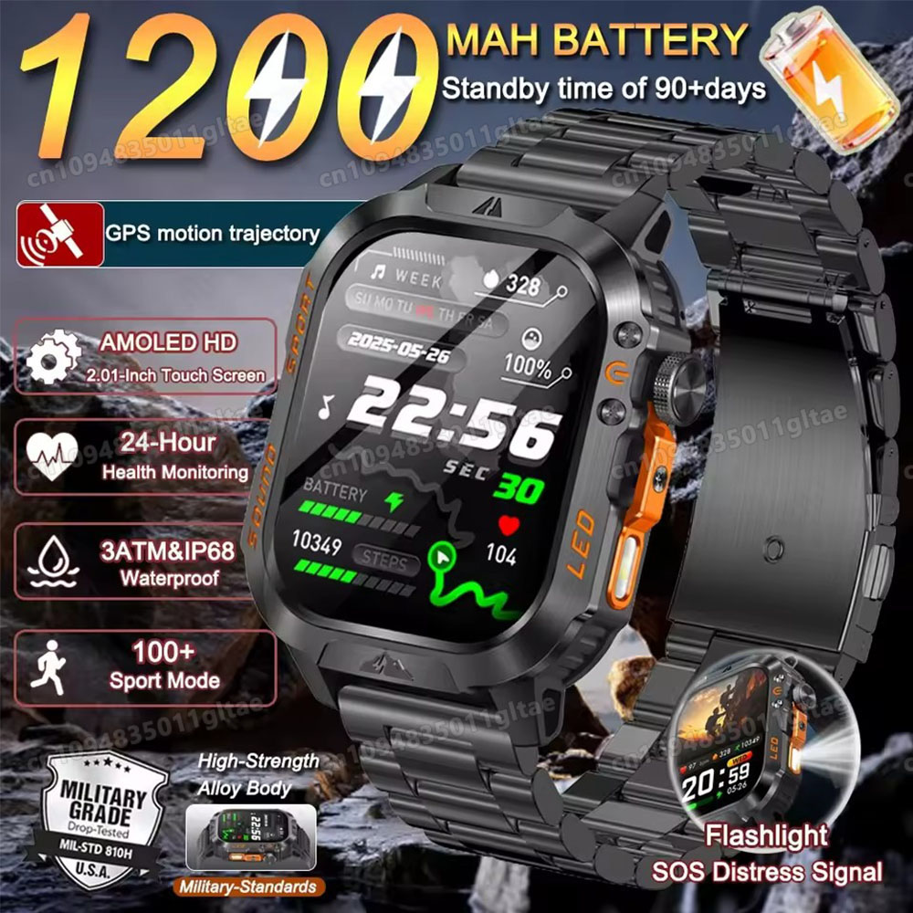 2026 New Military Smart Watch  - огляд і ціна Health Wellness Trends 2026