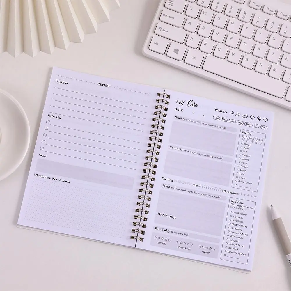 Daily Self-Care Journal, 5-Min - огляд і ціна Health Wellness Guide